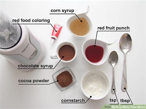 how to make artificial blood